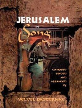 Paperback Jerusalem in Song [With CD] Book