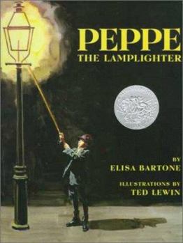 Library Binding Peppe the Lamplighter Book