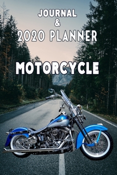 Journal & 2020 Planner Motorcycle: Harley Davidson Motorcycle Springer Classic Lined Guide