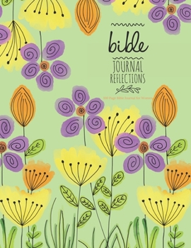 Bible Journal Refletions - 100 Page Bible Journal for Women: Bible Study Coloring Journal, Single Column Creative Journaling for Bible Study