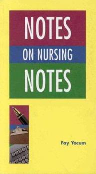 Paperback Notes on Nursing Notes Book