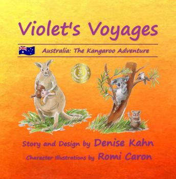 Paperback Violet's Voyages: Australia: The Kangaroo Adventure Book