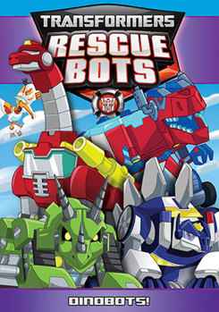 DVD Transformers Rescue Bots: Dinobots! Book