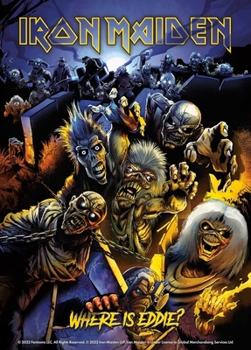 Paperback Iron Maiden: Where Is Eddie? Book