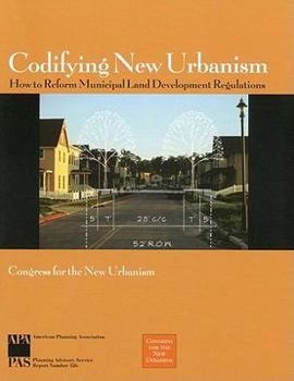 Paperback Codifying New Urbanism Book