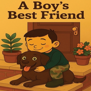 Paperback A Boy's Best Friend [Large Print] Book