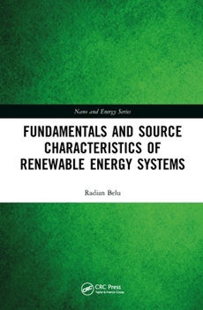 Misc. Renewable Energy Systems: Fundamentals and Source Characteristics Book