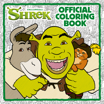 Paperback Shrek Official Coloring Book (DreamWorks Shrek) Book