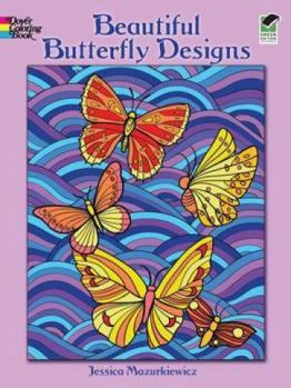 Paperback Beautiful Butterfly Designs Book