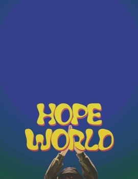 Paperback Hope World: 150 Page Sketchbook by 8.5" x 11" Book