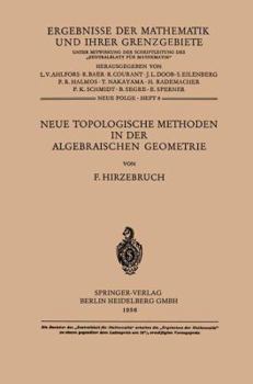 Paperback Neue Topologische Methoden in Der Algebraischen Geometrie [German] Book