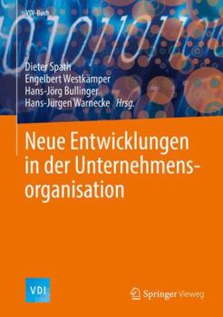 Hardcover Neue Entwicklungen in Der Unternehmensorganisation [German] Book