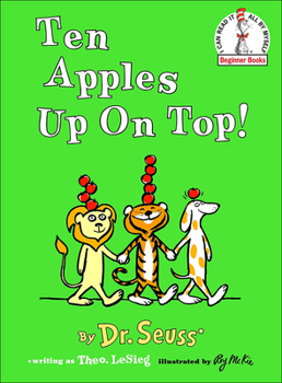 Library Binding Ten Apples Up on Top Book