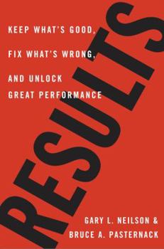 Hardcover Results: Keep What's Good, Fix What's Wrong, and Unlock Great Performance Book