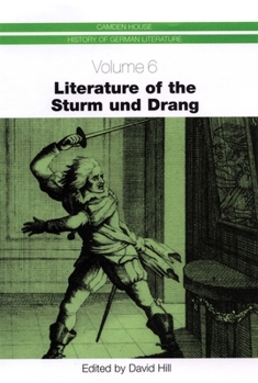 Hardcover Literature of the Sturm Und Drang Book