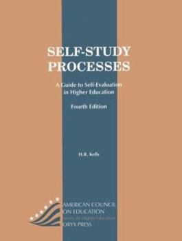 Paperback Self-study processes : a guide to self-evaluation in higher education Book