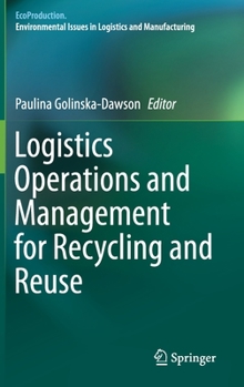 Hardcover Logistics Operations and Management for Recycling and Reuse Book