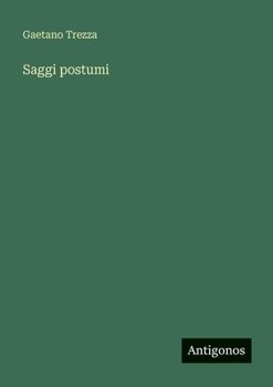 Paperback Saggi postumi [Italian] Book