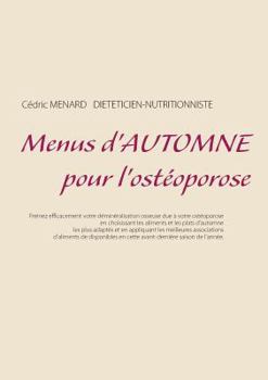 Paperback Menus d'automne pour l'ostéoporose [French] Book