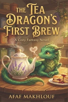 Paperback The Tea Dragon's First Brew: A Cozy Fantasy Mystery with Low Stakes, Warm Magic, and a Grumpy Hero Book