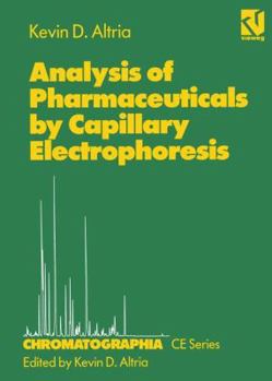Paperback Analysis of Pharmaceuticals by Capillary Electrophoresis Book