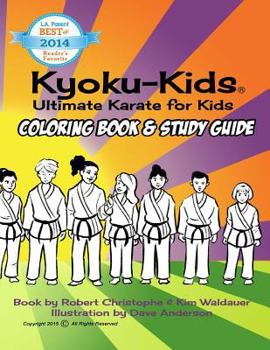 Paperback Kyoku-Kids Coloring Book Study Guide: Study karate and color at the same time! Book