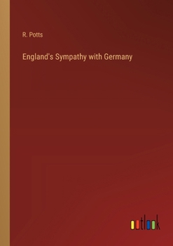 Paperback England's Sympathy with Germany Book