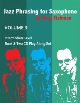 Paperback Jazz Phrasing for Saxophone - Volume 3 Book