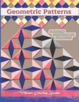 Paperback Geometric patterns: Greyscale coloring book for adults Watercolor Patterns Book