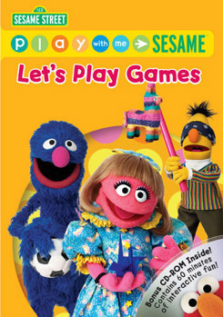 DVD Play with Me Sesame: Let's Play Games Book