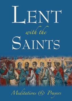 Hardcover Lent with the Saints Book