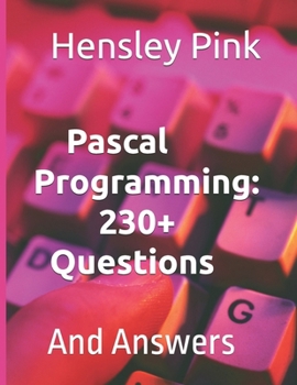 Paperback Pascal Programming: 230+ Questions and Answers Book