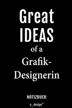 Notizbuch für Grafik-Designer / Grafik-Designerin: Originelle Geschenk-Idee [120 Seiten liniertes blanko Papier] (German Edition)