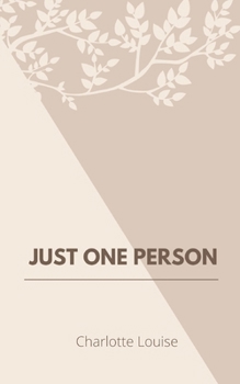 Paperback Just One Person Book