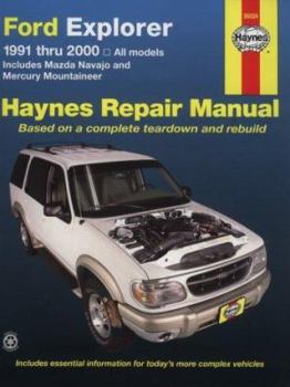 Paperback Ford Explorer & Mazda Navajo'91'00 Book