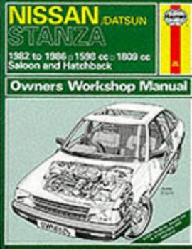 Hardcover Nissan Stanza ('82 to '86) (Service and Repair Manuals) Book