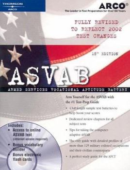 Paperback ASVAB [With CDROM] Book