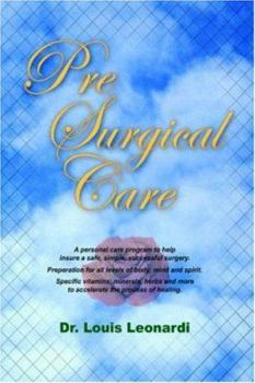 Paperback Pre Surgical Care Book