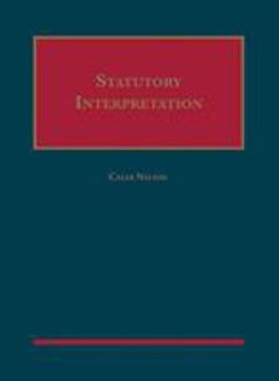 Paperback Statutory Interpretation (University Casebook Series) Book