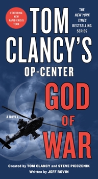 Mass Market Paperback Tom Clancy's Op-Center: God of War Book