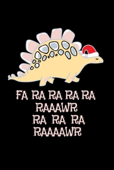 Notizbuch: Kalender 2020 Singender Dino Weihnachten Santa M�tze Geschenk 120 Seiten, 6X9 (Ca. A5), Jahres-, Monats-, Wochen- & Tages-Planer