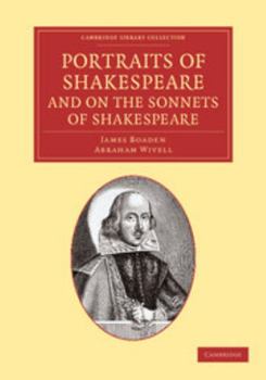 Paperback Portraits of Shakespeare, and on the Sonnets of Shakespeare Book
