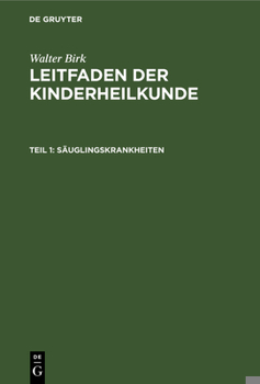 Hardcover Säuglingskrankheiten [German] Book