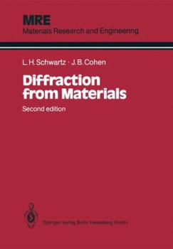 Paperback Diffraction from Materials Book