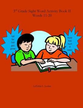 Paperback 3rd Grade Sight Word Activity Book II: Words 11-20 Book