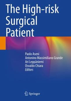 Paperback The High-risk Surgical Patient Book