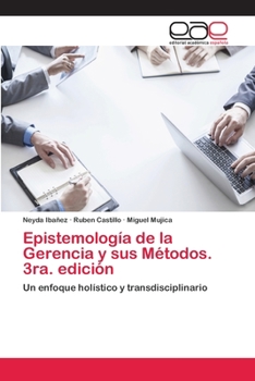 Paperback Epistemología de la Gerencia y sus Métodos. 3ra. edición [Spanish] Book
