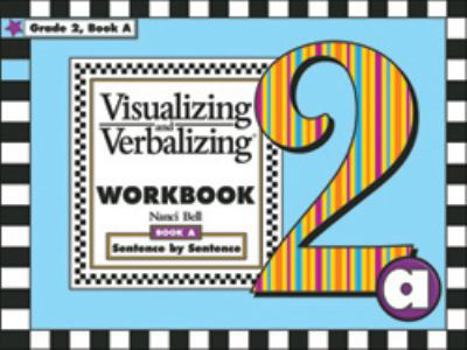 Paperback Visualizing and Verbalizing: Comprehension, Vocabulary, and Writing (Workbook) Grade 2 Books A-C Book