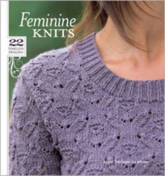 Paperback Feminine Knits: 22 Timeless Designs Book