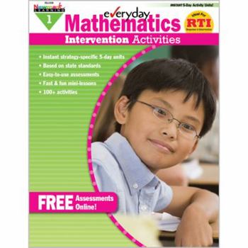 Paperback Mathematics Intervention Activities Grade 1 Book Teacher Resource Book